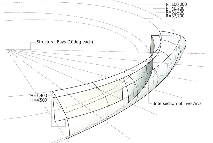 urban playground + yagatoo architects: heterojunctional barrier pavilion