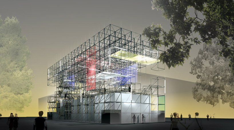 j. mayer h. architects: schaustelle for the pinakothek der moderne, munich