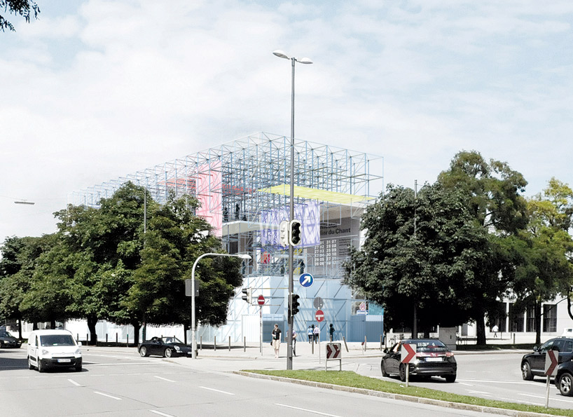 j. mayer h. architects: schaustelle for the pinakothek der moderne, munich