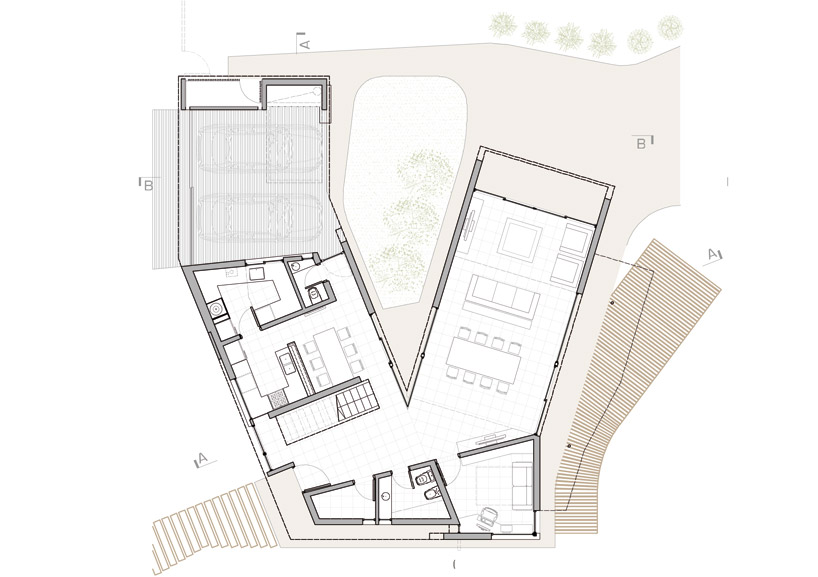 I+GC arquitectura: V house