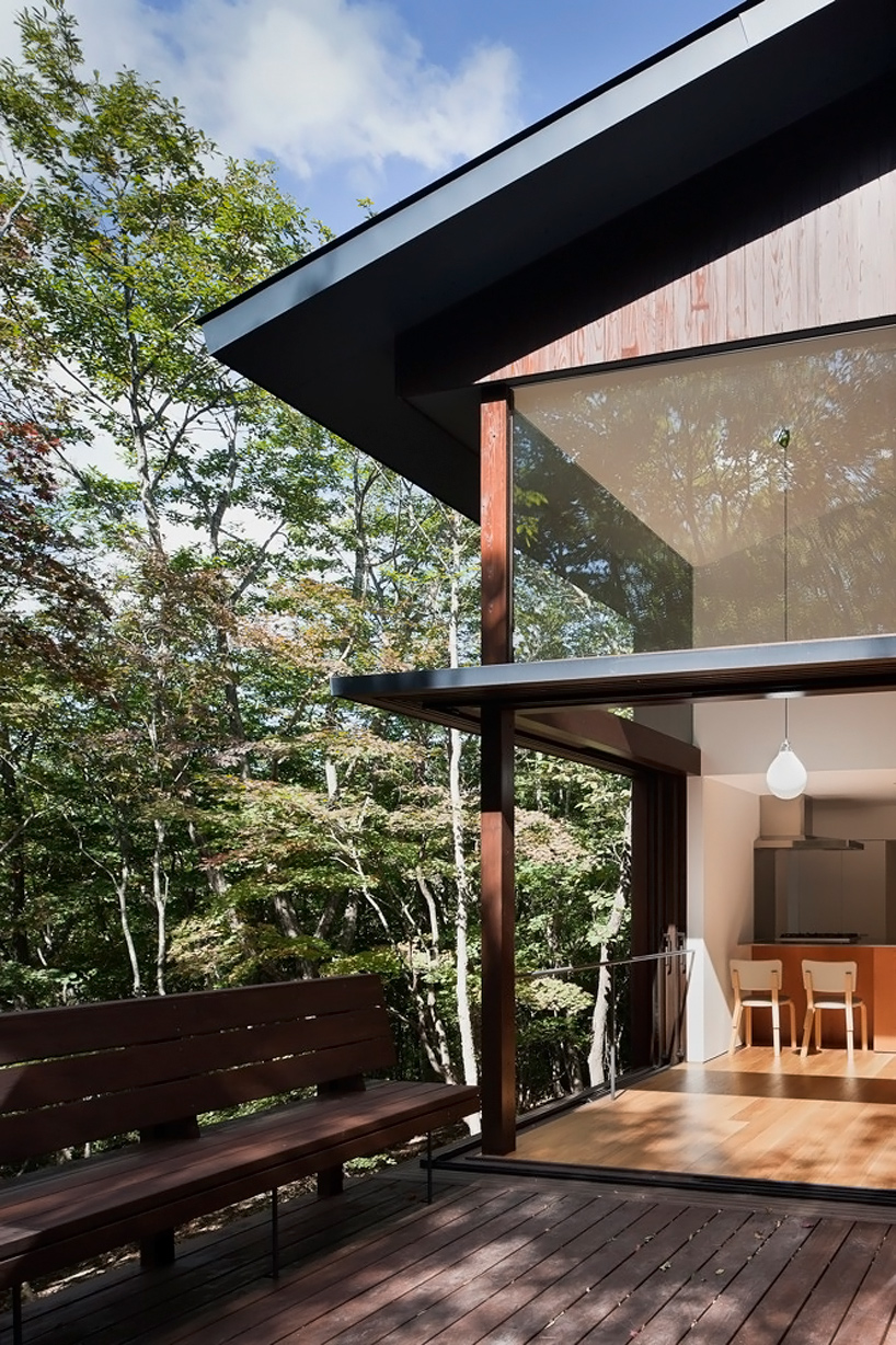naoi architecture & design office: tiered lodge