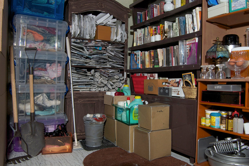 carrie m. becker: barbie trashes her dreamhouse