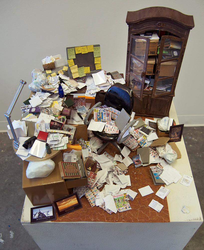 carrie m. becker: barbie trashes her dreamhouse