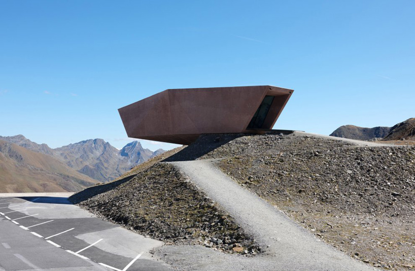 werner tscholl. architekt: pass museum, the timmelsjoch experience