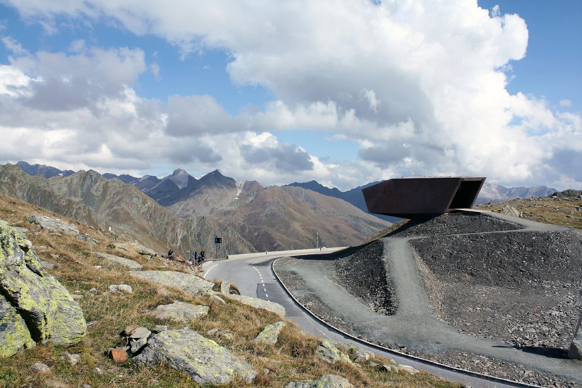 werner tscholl. architekt: pass museum, the timmelsjoch experience