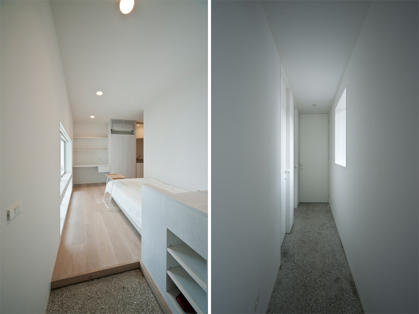 CASE-REAL: white dormitory for il vento