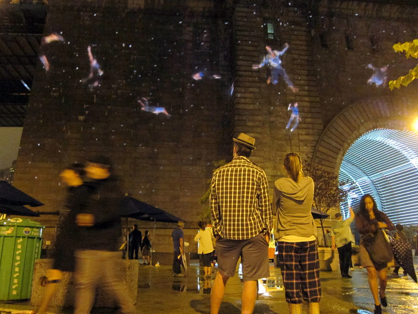 as above, so below for immersive surfaces at the 2011 DUMBO arts festival