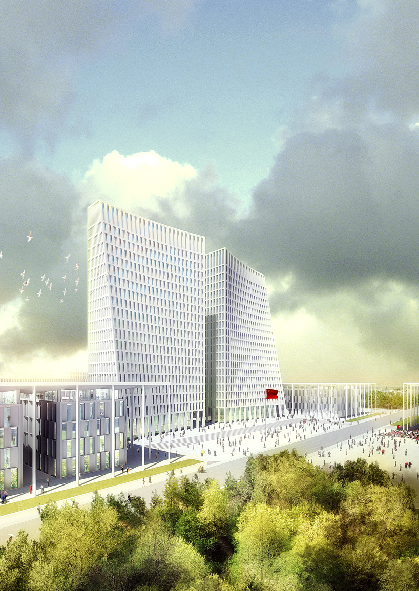 serie architects: wuxi civic centre