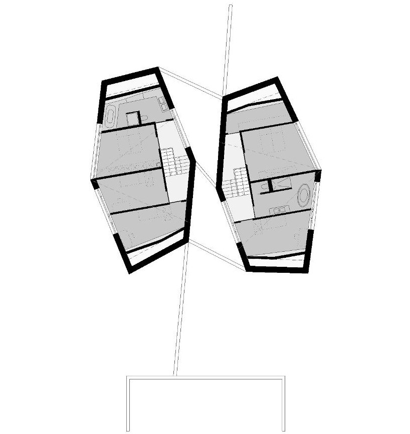 L3P architekten: two single occupancy detached houses