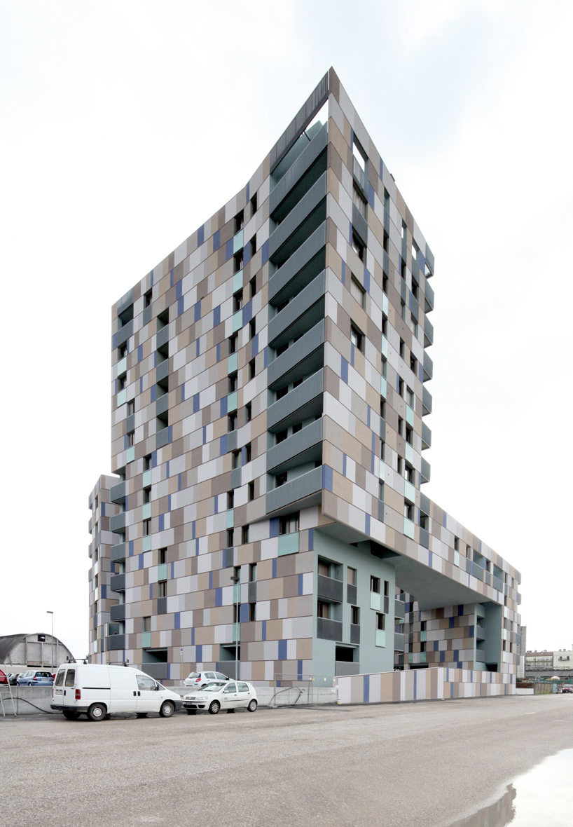 zucchi & partners: ravenna harbour apartment building