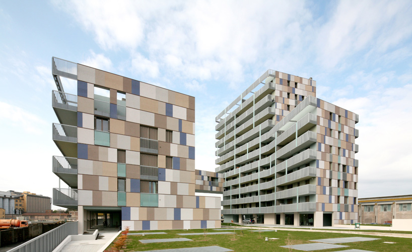 zucchi & partners: ravenna harbour apartment building