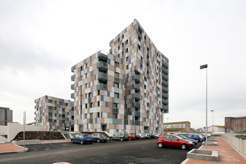 zucchi & partners: ravenna harbour apartment building