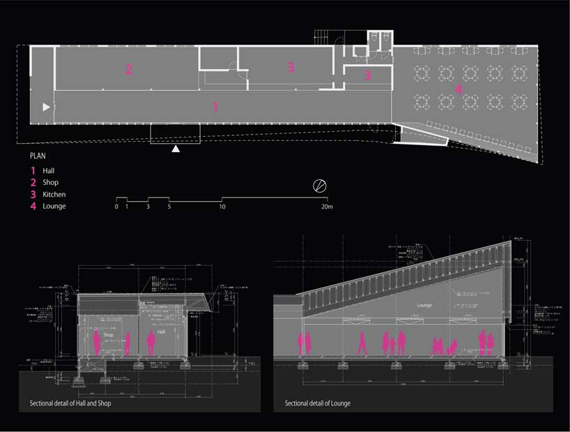 code architectural design: GR230 highway service center
