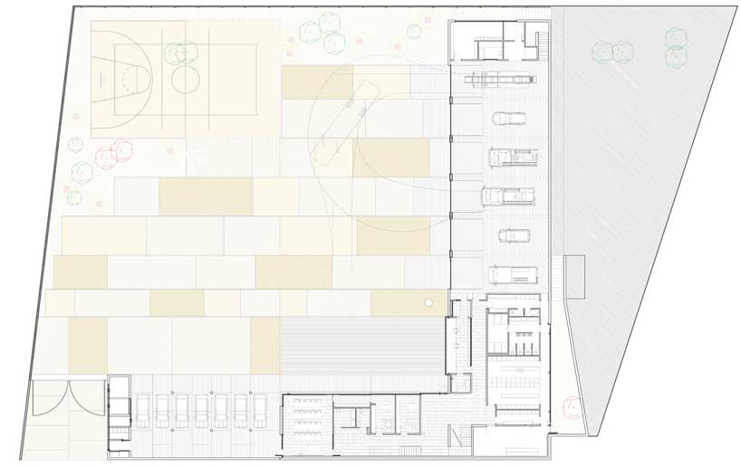mestura arquitectes: fire station gava