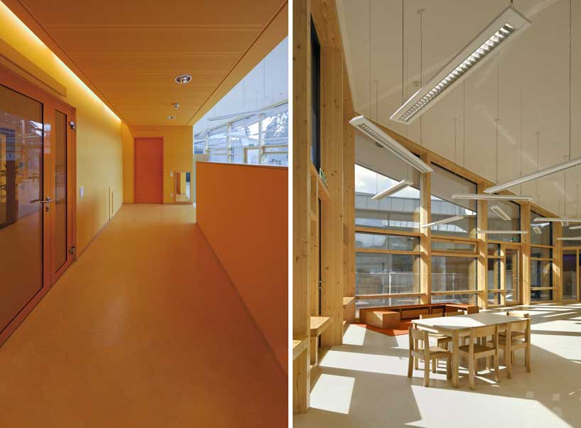 syntax architektur: kindergarten in holzbauweise
