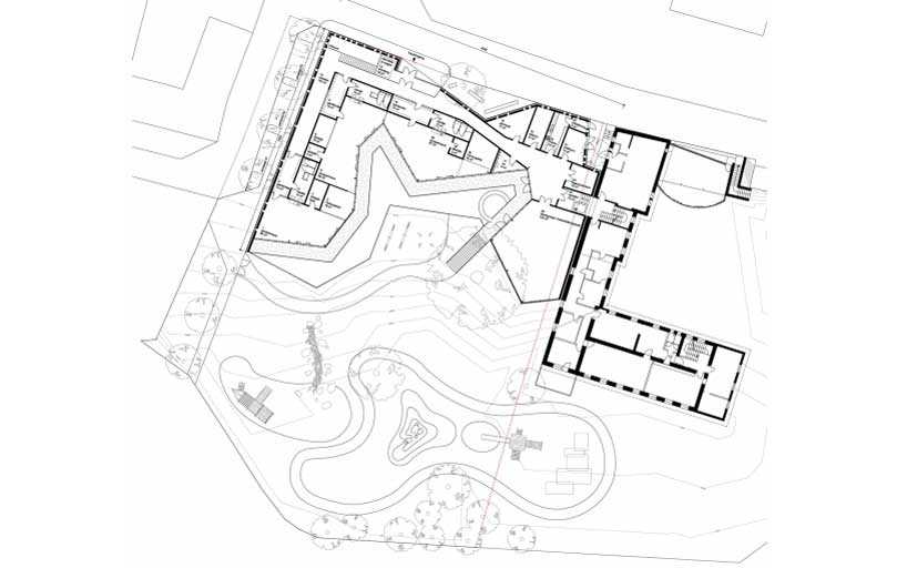syntax architektur: kindergarten in holzbauweise