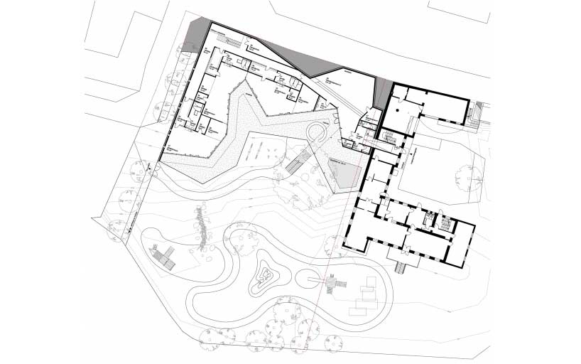 syntax architektur: kindergarten in holzbauweise