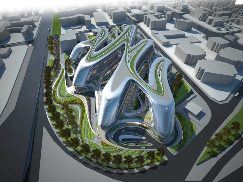 zaha hadid: hongqiao soho (linkong economic park) - 1