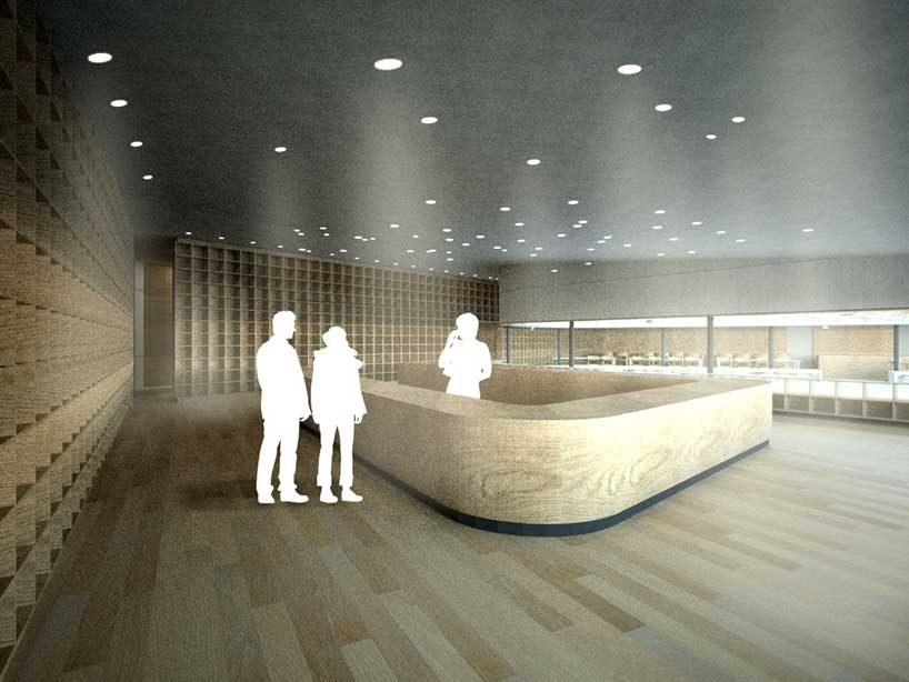 rene van zuuk architekten: visitor center in niederwalddankmals