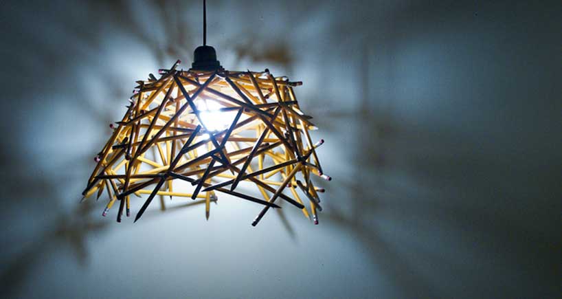 anon pairot: dinsor pencil chair and lampshade