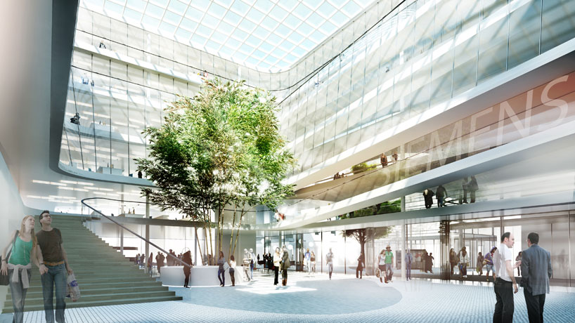 henning larsen architects win competition for siemens headquarters
