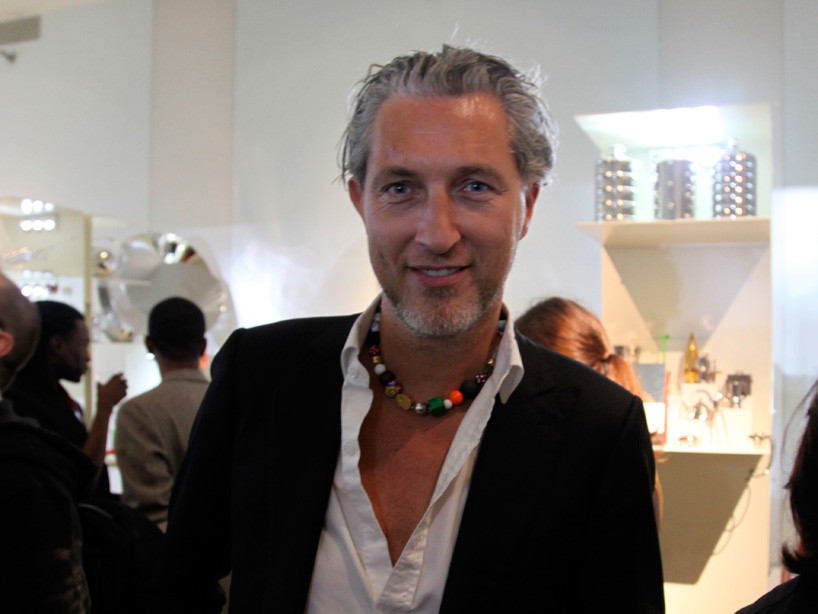 Press Day of the “Globe Trotter collection” designed by Marcel Wanders, in  NYC