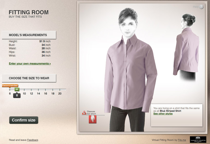 fits.me robotic mannequins for virtual dressing rooms