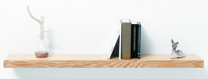 clopen shelf doubles as a secret drawer by torafu architects