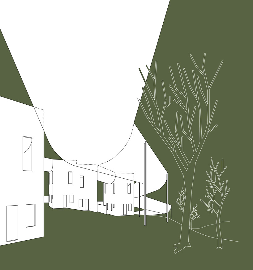 obra architects: aqueduct housing for guanajuato, mexico