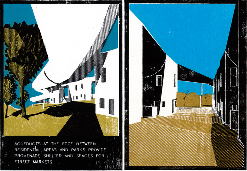 obra architects: aqueduct housing for guanajuato, mexico