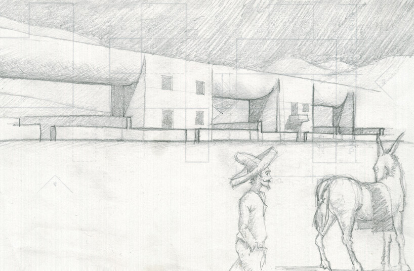 obra architects: aqueduct housing for guanajuato, mexico