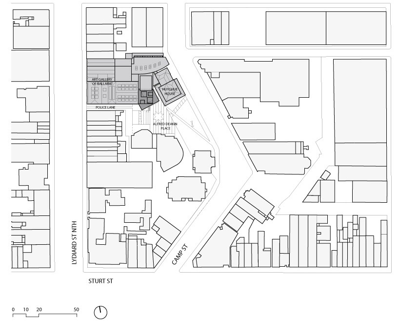 searle x waldron architecture: annexe of the art gallery of ballarat