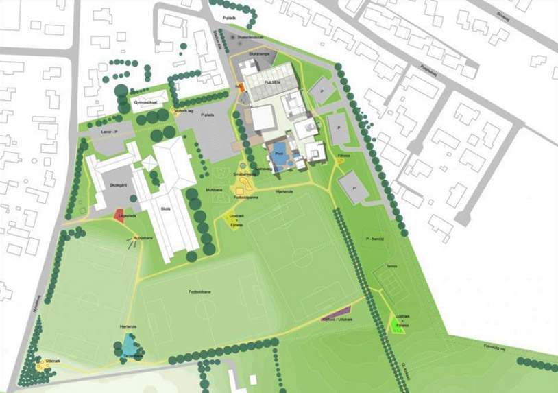 SEA + elki&aelig;r + ebbeskov arkitekter: pulsen community center