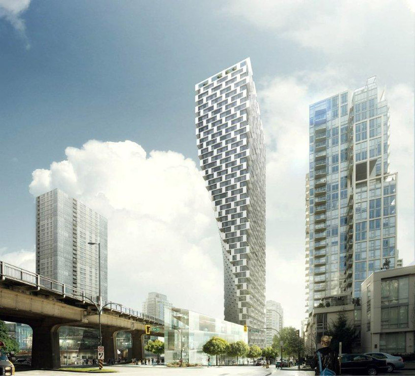 BIG architects: beach + howe tower, vancouver - 1
