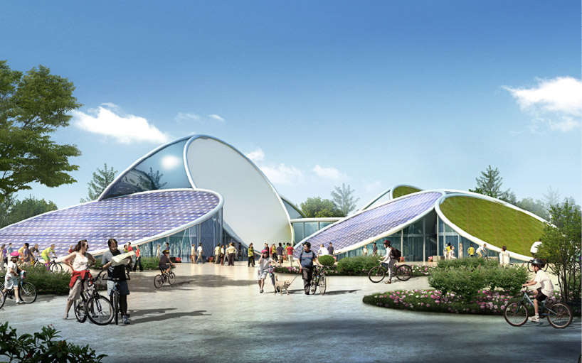 JDS architects: chongming bicycle park - 1
