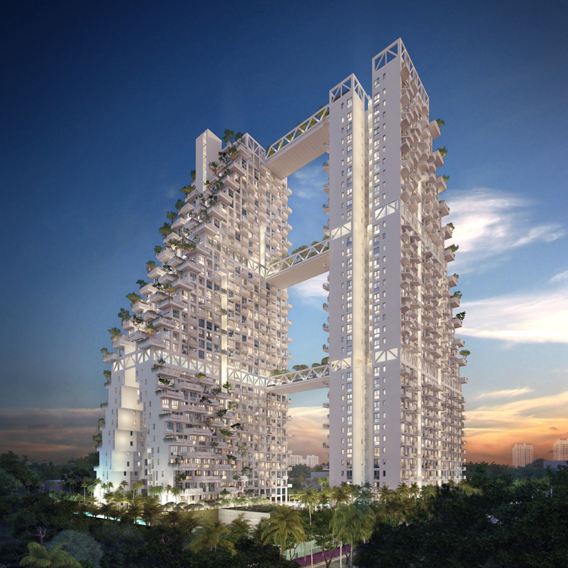 moshe safdie: condominium at bishan central - 1