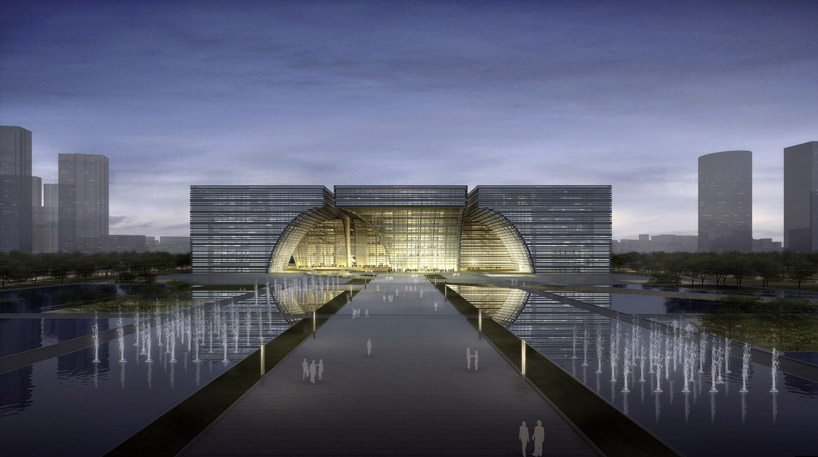gmp architekten: changzhou culture center - 1