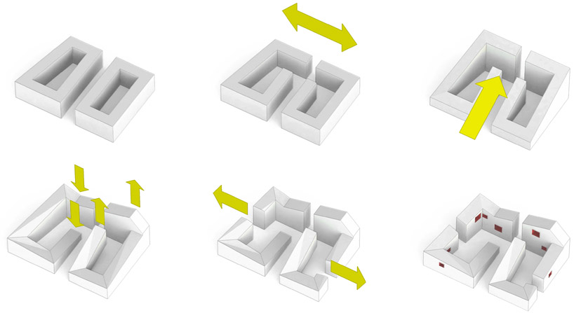 AQSO arquitectos office: connecting riads