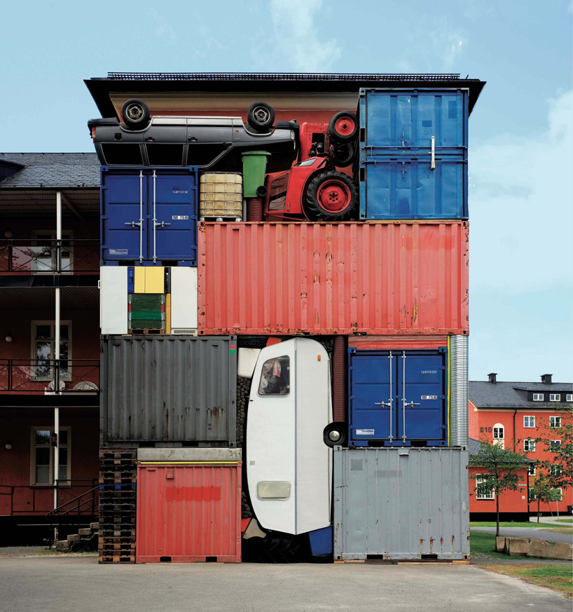 container architecture at NRW forum düsseldorf - 1