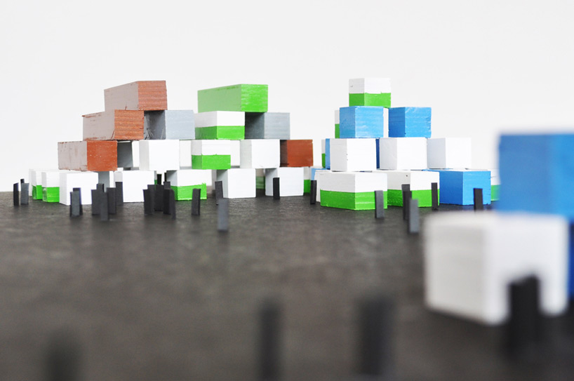 O+A: temporary shipping container city, amsterdam