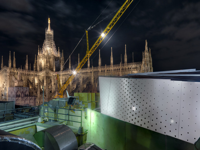 park associati: the cube temporary restaurant, milan