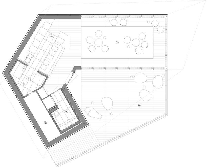 park associati: the cube temporary restaurant, milan