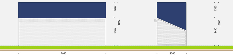daisuke motogi: soccer goal pavilion