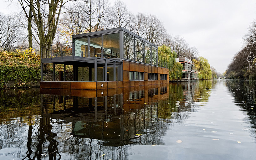 sprenger von der lippe: houseboat on the eilbek canal - 1