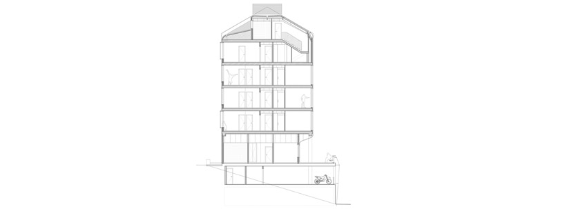 EXIT architects: el nodo housing