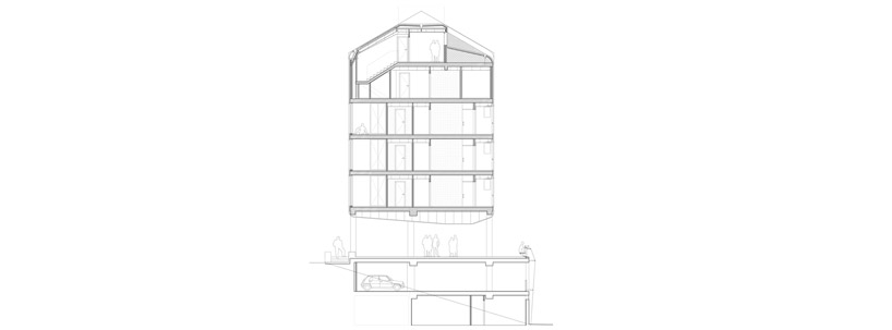 EXIT architects: el nodo housing