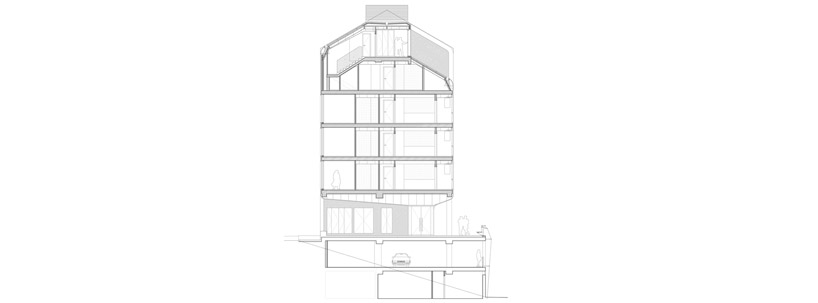 EXIT architects: el nodo housing
