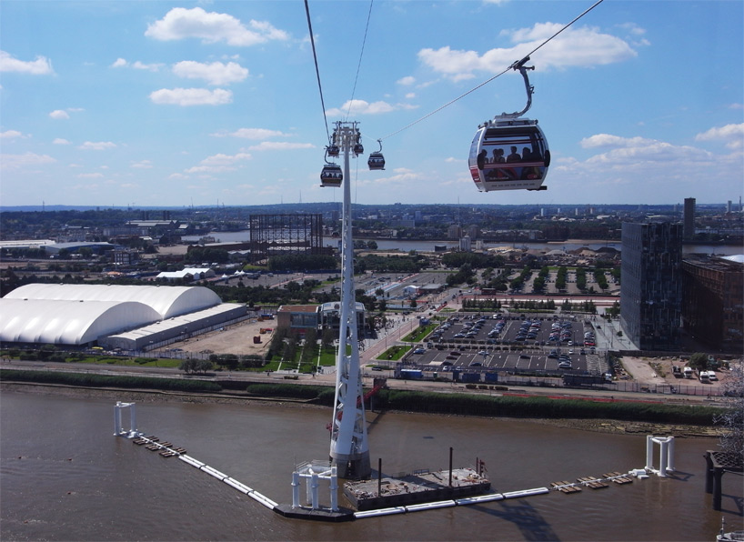 wilkinson eyre: london's cable car   emirates air line