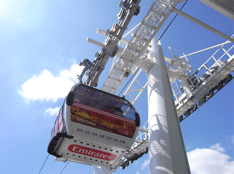 wilkinson eyre: london's cable car   emirates air line