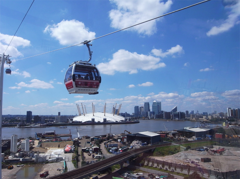 wilkinson eyre: london's cable car   emirates air line